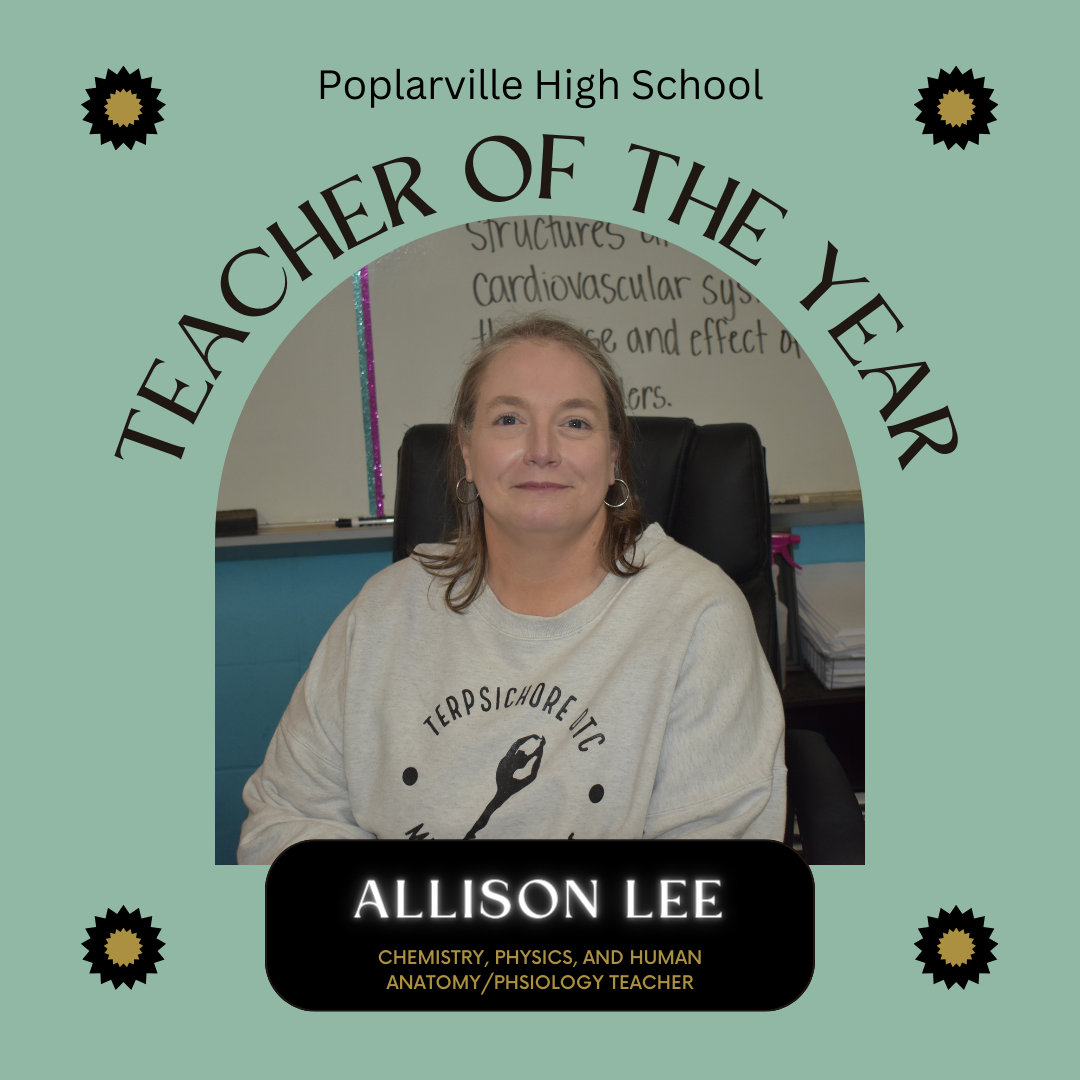 PHS Teacher of the Year Allison Lee