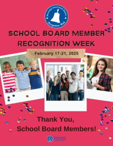 School Board Member Recognition Week